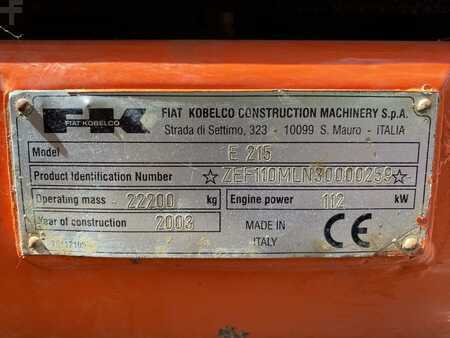 Ostatní 2003 Fiat-Kobelco E215 (10)