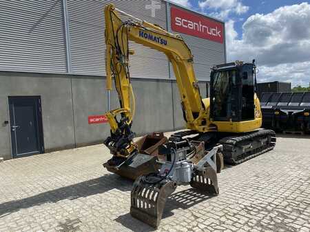 Minigraver 2022 Komatsu PC80MR-5EO (1)