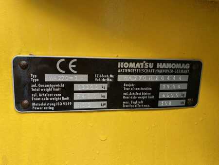 Egyéb 1998 Komatsu WA270-3 (10)