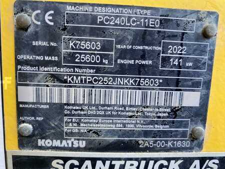 Sonstige 2022 Komatsu PC240LC-11EO (10)