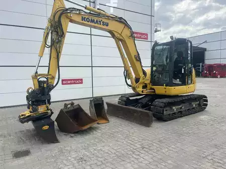 Minibagry 2020 Komatsu PC80MR-5 (1)
