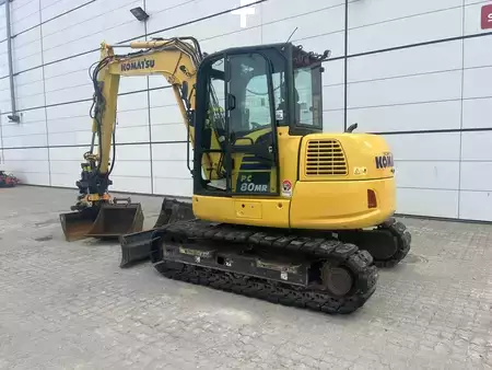 Minibagry 2020 Komatsu PC80MR-5 (2)