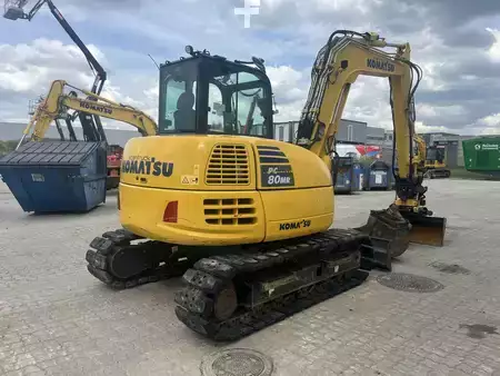 Minibagry 2020 Komatsu PC80MR-5 (5)