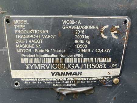 Sonstige 2016 Yanmar VIO80-1A (10)