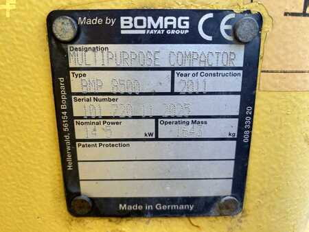 Ostatní 2011 BOMAG BMP 8500 (9)