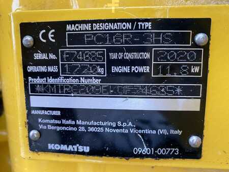 Minikaivinkoneet 2020 Komatsu PC16R-3HS PROP (10)