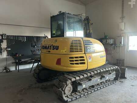Minigraver 2018 Komatsu PC80MR-5 (2)