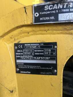 Minigraver 2018 Komatsu PC80MR-5 (5)
