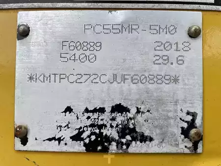 Minigraver 2018 Komatsu PC55MR-5 (13)