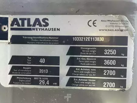 Kolové nakladače 2013 weycor AR40 Agrar (10)