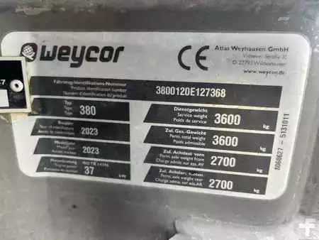 Cargadoras de ruedas 2022 weycor AR380 Agrar (8)