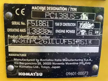 Kettenbagger 2020 Komatsu PC138US-11 (10)