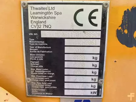 Dumpperit 2017 Thwaites 6 TONNE (10)