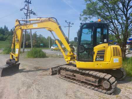 Escavadora de rastos 2019 Komatsu PC80MR-5 (2)