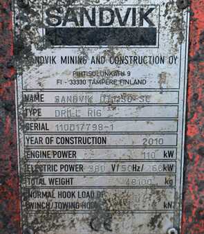 Sandvik DT1130-SC Jumbo Tunneling Drill, 3-Arm Directional