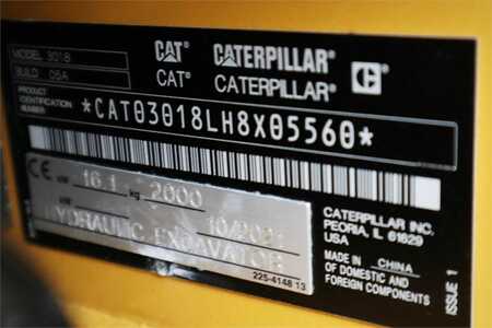 Caterpillar 301.8 NEW, Valid inspection, *Guarantee! Hydr Quic
