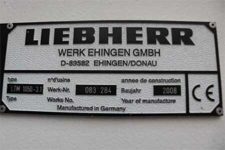Liebherr LTM1050-3.1 Valid inspection till 03-2023, *Guaran