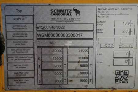 Anhänger 0 Schmitz Cargobull CARG SCB3ST CoC Documents, TuV Loading Certificate (4)