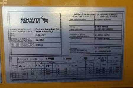Anhänger 0 Schmitz Cargobull CARG SCB3ST CoC Documents, TuV Loading Certificate (7)