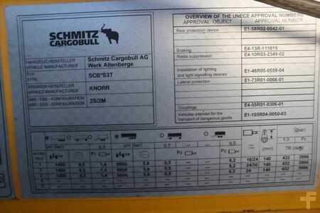 Přívěs 0 Schmitz Cargobull CARG SCB3ST CoC Documents, TuV Loading Certificate (7)