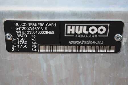 Přívěs 0 Hulco Terrax-2 3500kg 2 Axel Trailer, 2.770 kg Capacity, (6)