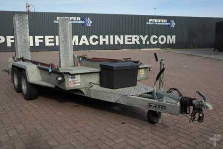 Williams Ifor WILLIAM 2HB 2 Axel Trailer, 2.856 kg Capacity, Inc