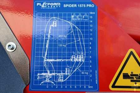 Altri 0 Platform Basket Spider 15.75 PRO CE Declaration, Valid inspection, (18)