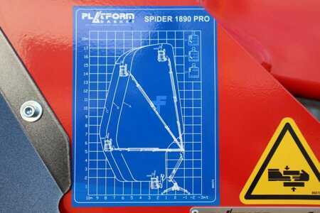 Altri 0 Platform Basket Spider 18.90 PRO CE Declaration, Valid inspection, (19)