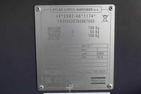 Atlas Copco XAS 58-7 Valid inspection, *Guarantee! Diesel, Vol