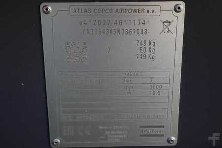 Kompressor 0 Atlas Copco XAS 58-7 Valid inspection, *Guarantee! Diesel, Vol (6)