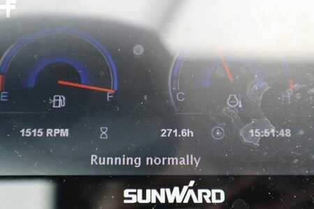 Minibagger 0 Sunward SWE17F CE certification, Diesel, Extendable Underc (6)
