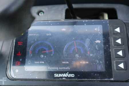 Minibagger 0 Sunward SWE17F CE certification, Diesel, Extendable Underc (9)