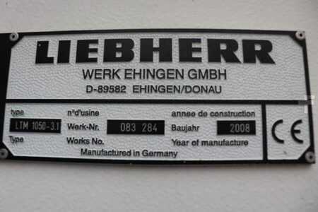 Liebherr LTM1050-3.1 6x4 Drive And 6-Wheel Steering, 50t Ca