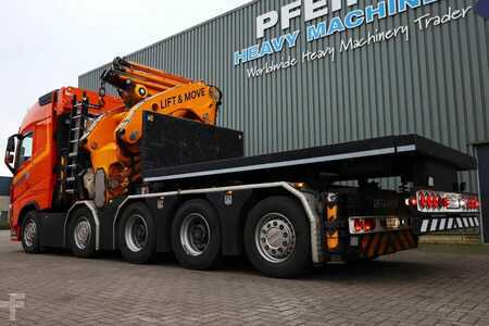 Volvo FH12 With Cormach 135t/m Crane Volvo FH12 10x4 Wit