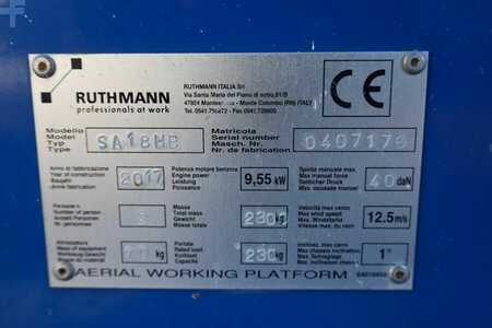 Altri 0 Ruthmann BLUELIFT SA18HD Gasoline / 220V, 18m Working Heigh (6)