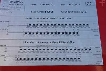 Obendrehkran 0 Spierings SK597-AT4 Valid inspection, Dutch Registration, 8x (8)