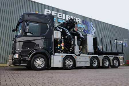 Náklaďák 0 Scania R540 B10x4 With CORMACH 150tm Crane Valid inspecti (1)