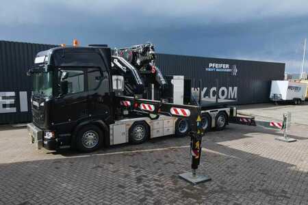 Náklaďák 0 Scania R540 B10x4 With CORMACH 150tm Crane Valid inspecti (12)