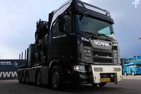 Náklaďák 0 Scania R540 B10x4 With CORMACH 150tm Crane Valid inspecti (2)