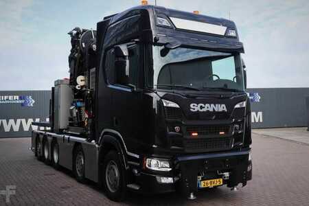 Náklaďák 0 Scania R540 B10x4 With CORMACH 150tm Crane Valid inspecti (8)