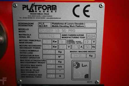 Altri 0 Platform Basket Spider 18.90 PRO CE Declaration, Valid inspection, (6)