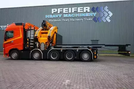 Truck 0 Volvo FH12 With Cormach 135t/m Crane Volvo FH12 10x4 Wit (3)