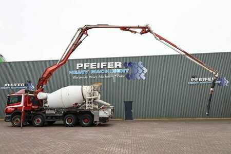 Náklaďák 0 Scania 8x4 With Putzmeister PUMI 24-3.67CS Truck-mounted (3)