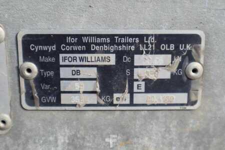 Trailers 0 Williams Ifor 2HB 2 Axel Trailer, 2.856 kg Capacity, Incl Loadin (6)