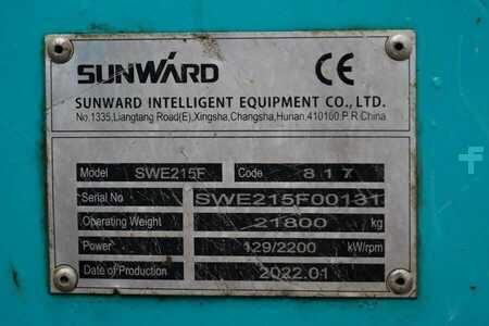 Hydraulic Excavators 0 Sunward SWE215F CE certification, Diesel, Digging depth: 6 (6)