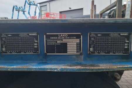Traileri 0 Lako SDA-434 Dutch Registration, 4 Axles, 25.5t Loading (6)