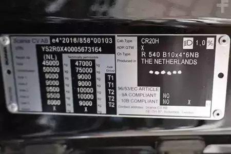 Ostatní 0 Scania R540 B10x4 With CORMACH 150tm Crane Valid inspecti (6)