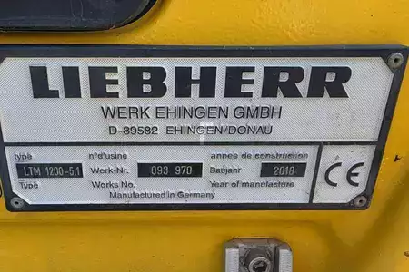 Autres 0 Liebherr LTM1200-5.1 Dutch Registration, 10x8x10 Drive, 200 (7)