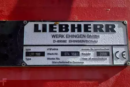Tela-alustaiset nosturit 0 Liebherr LTR1100 Diesel, 100t Capacity, 52m Main Boom, Runn (7)