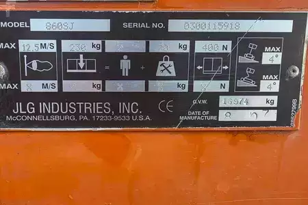 Kompaktlader 0 [div] 860SJ Diesel, 4x4 Drive, 28.2m Working Height, 22. (7)